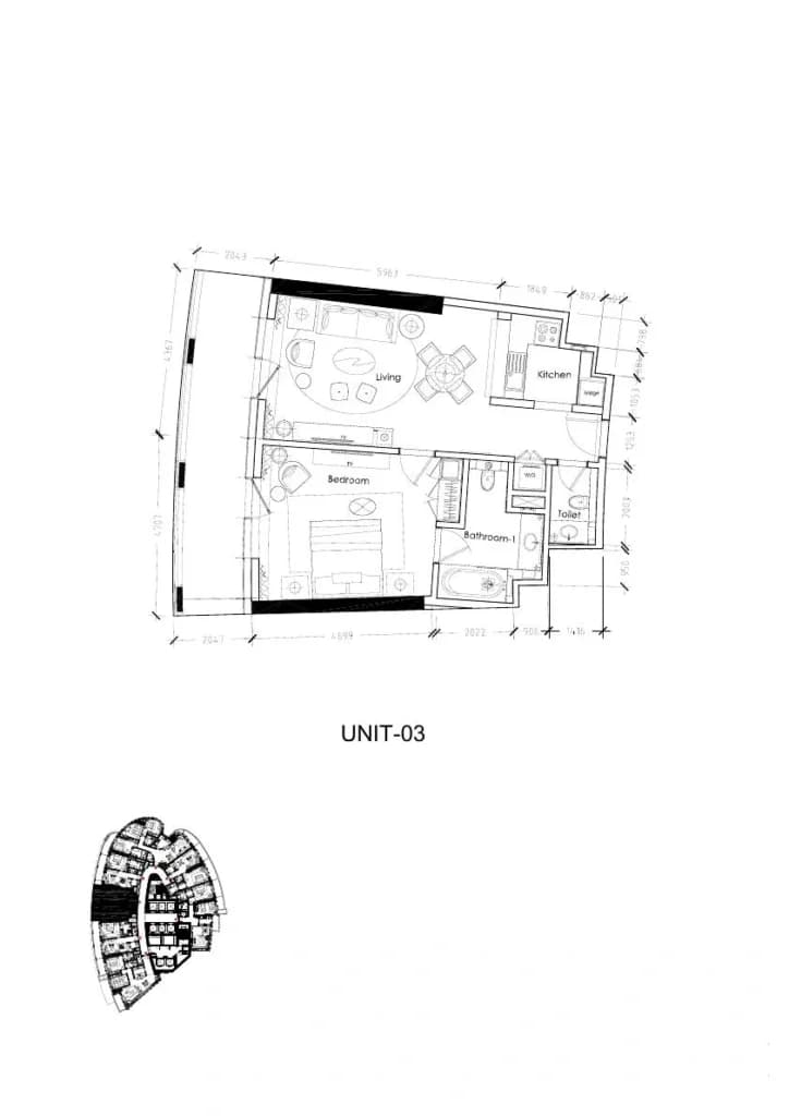 1 Bed