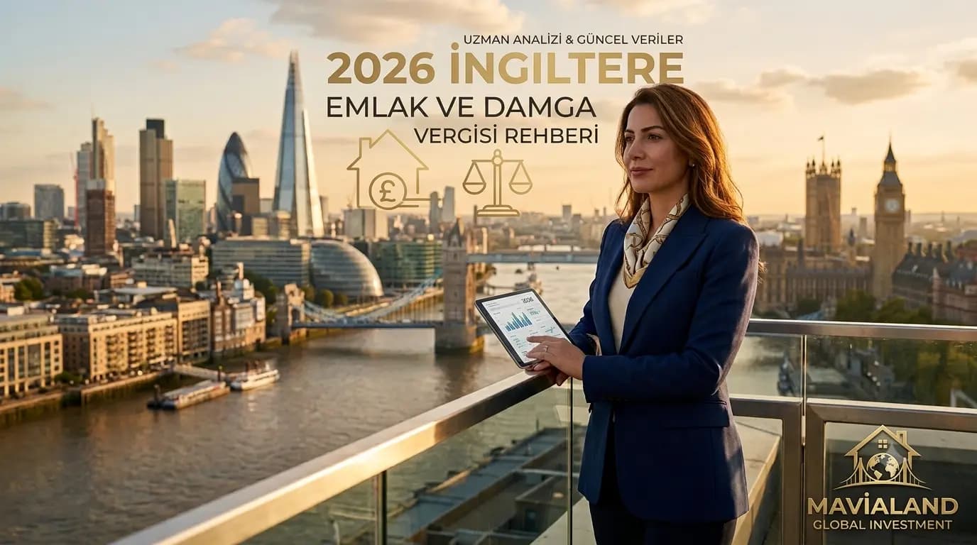 2026 Yılı İngiltere Emlak Vergisi ve Damga Vergisi Rehberi